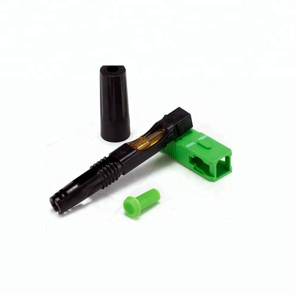 Conector r&aacute;pido SC/APC (tipo flip) de grado de telecomunicaciones directamente de f&aacute;brica