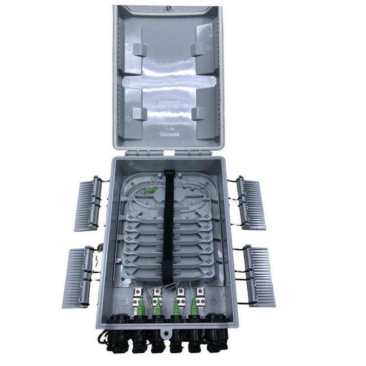 Caja de terminaci&oacute;n de fibra &oacute;ptica FTTH de 16 n&uacute;cleos, fabricante, caja de distribuci&oacute;n preconectada de 16 puertos, caja de siesta